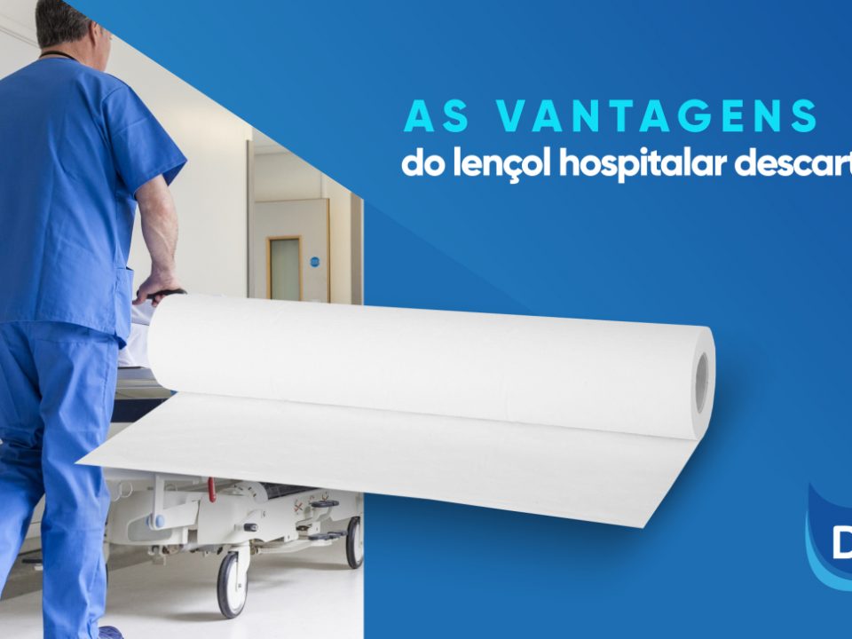 Lençol hospitalar descartável