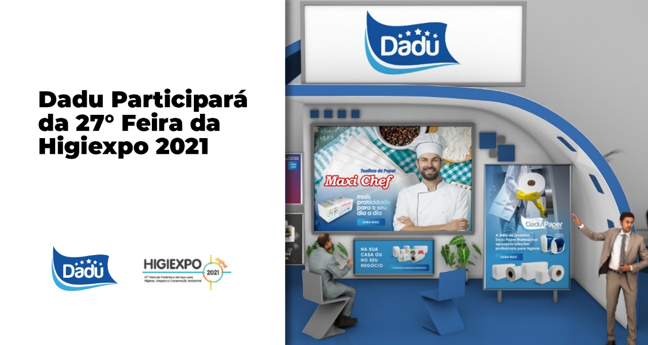 Dadu Participará da 27 feira higiexpo 2021